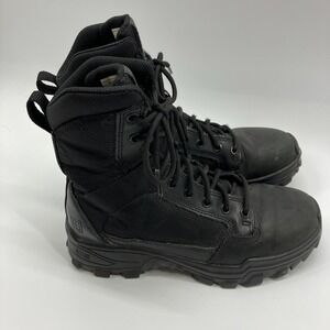 5.11 Men's Fast-Tac Waterproof 6" Tactical Boot, Style 12388 - Black, US 6.5